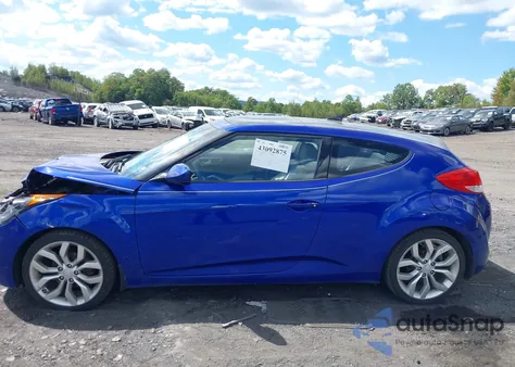 2012 Hyundai Veloster Base W/Gray из США, поврежденный, VIN KMHTC6AD4CU047176